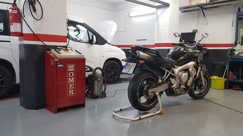 taller con moto